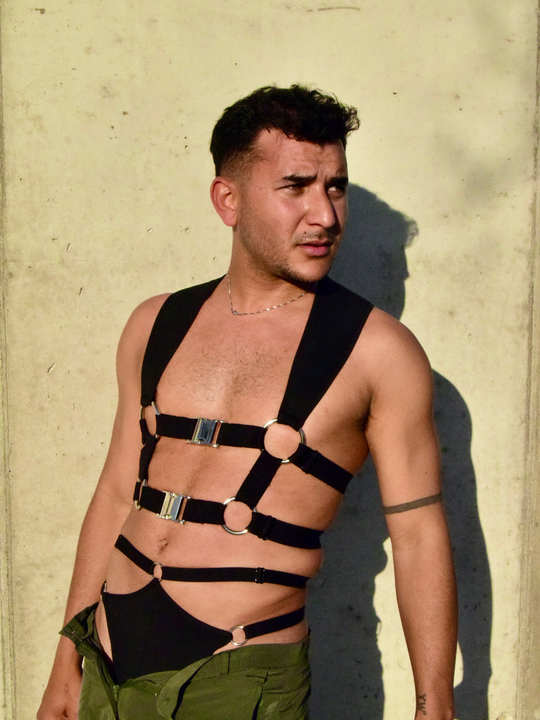 Neoprene Buckle Waistcoat - MORPHEUS