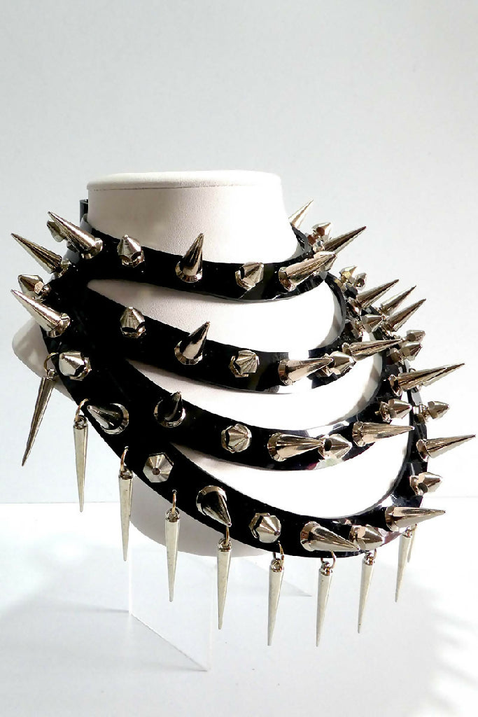 Tiered Spike Necklace