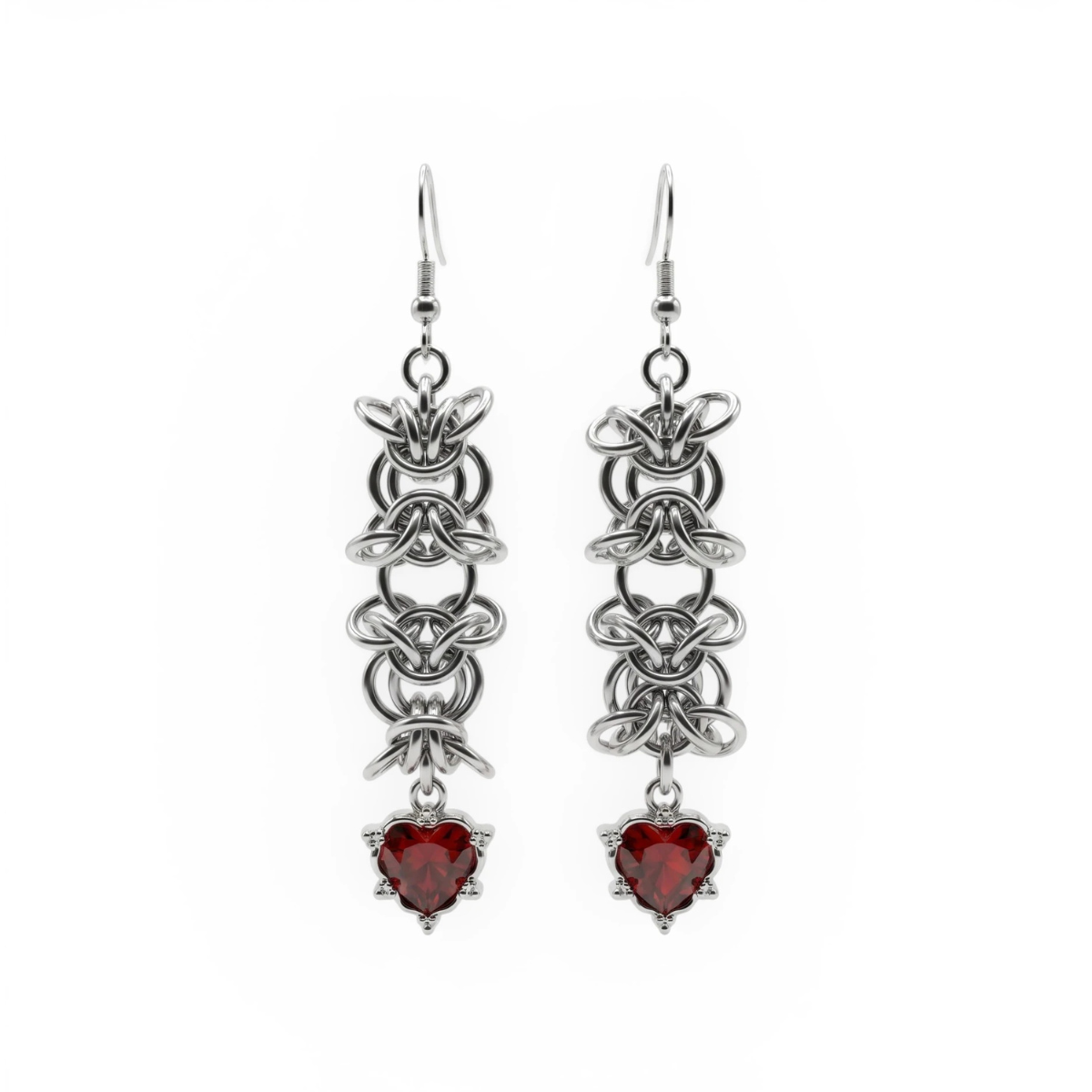Olivia chainmaille earrings