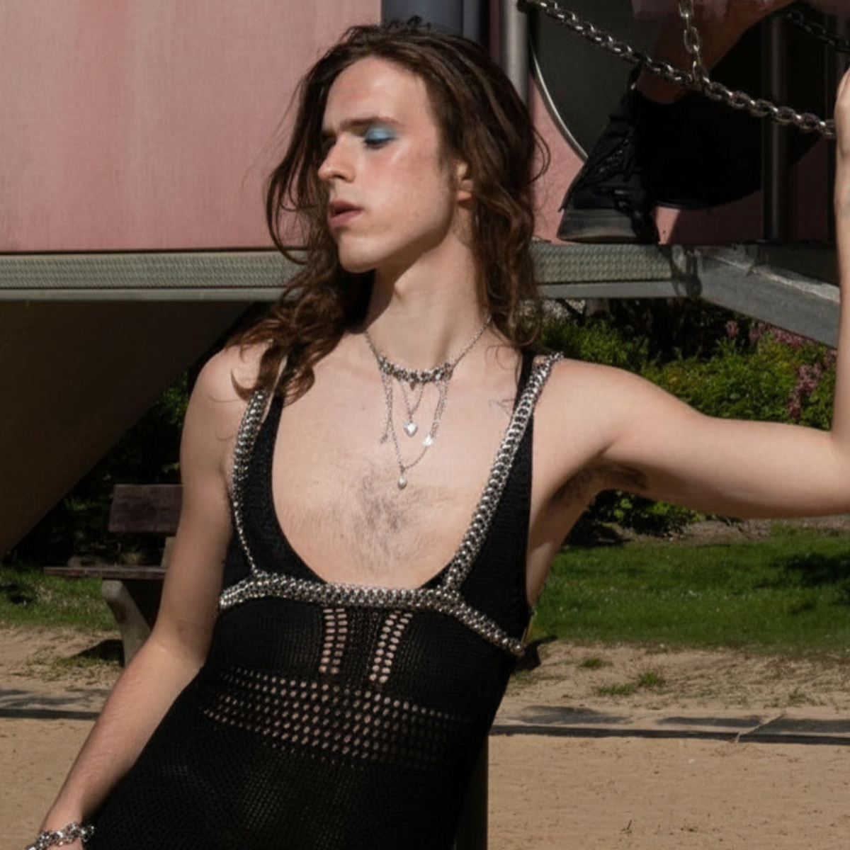 Ondine chainmaille harness