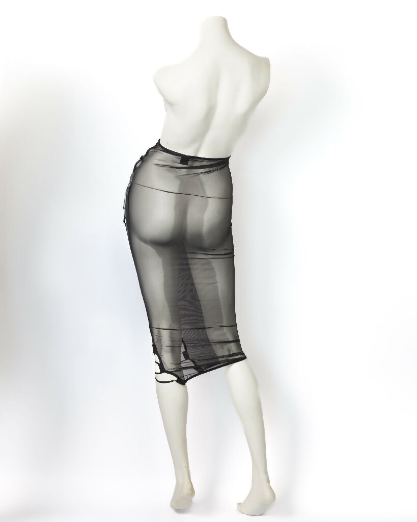 revealing-pencil-skirt-lycra-mesh-lace-up-detail-iona-smith-scott