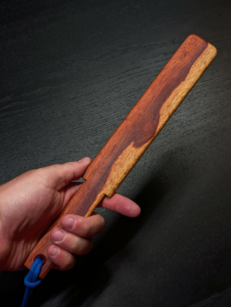 Mini Variegated Granadillo Spanking Paddle