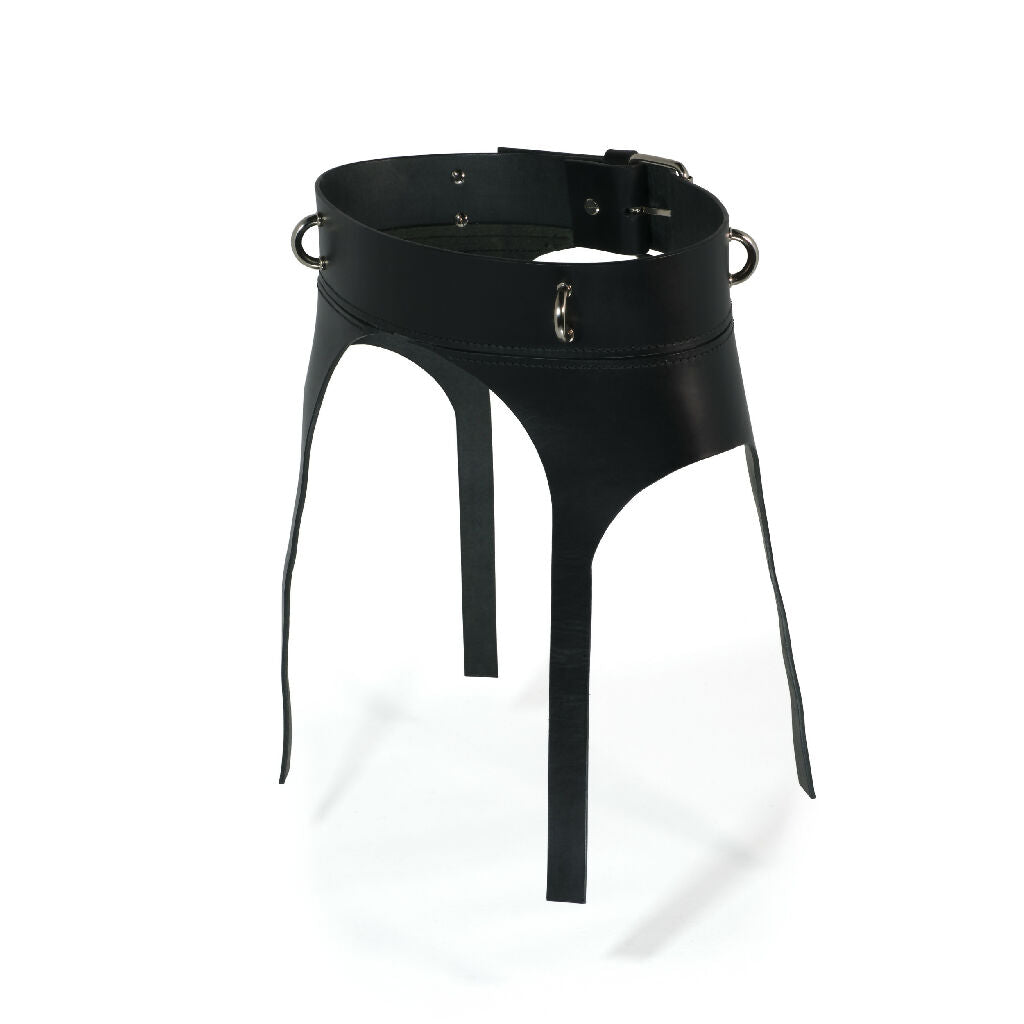 Leather Belt Suspenders