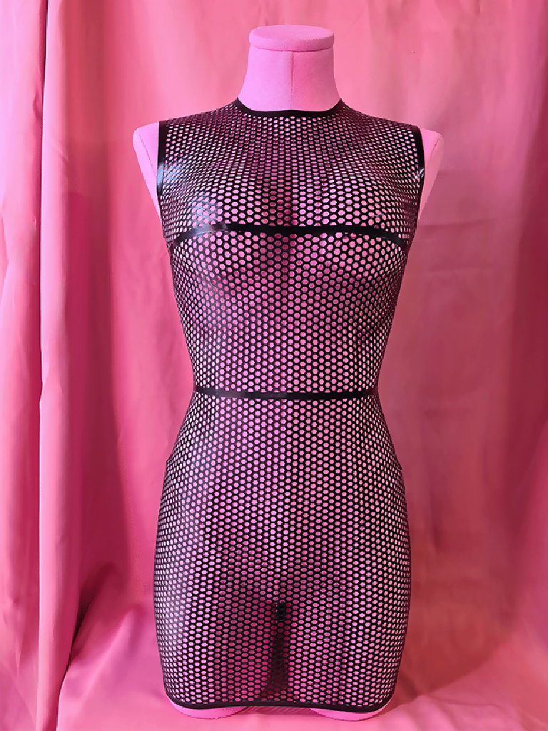 Honeycomb Mini Dress