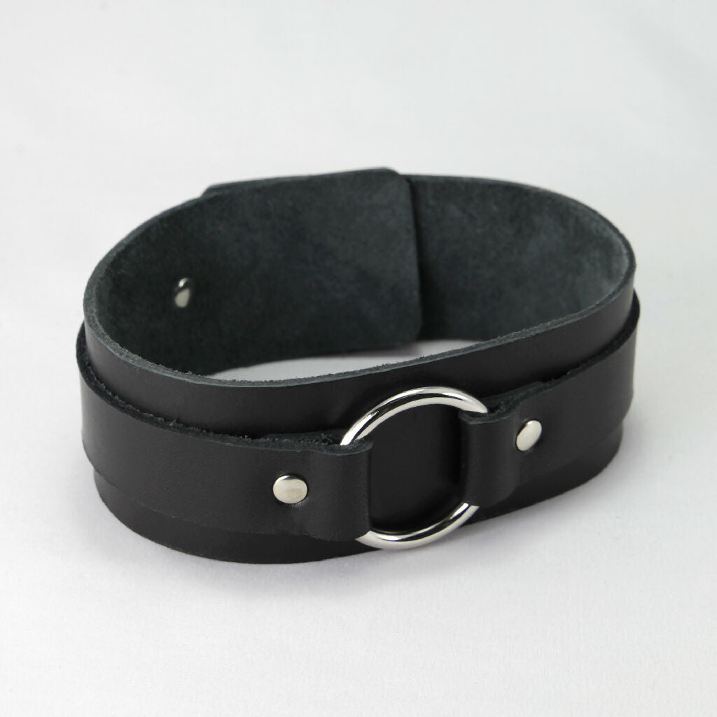 Leather Collar Black