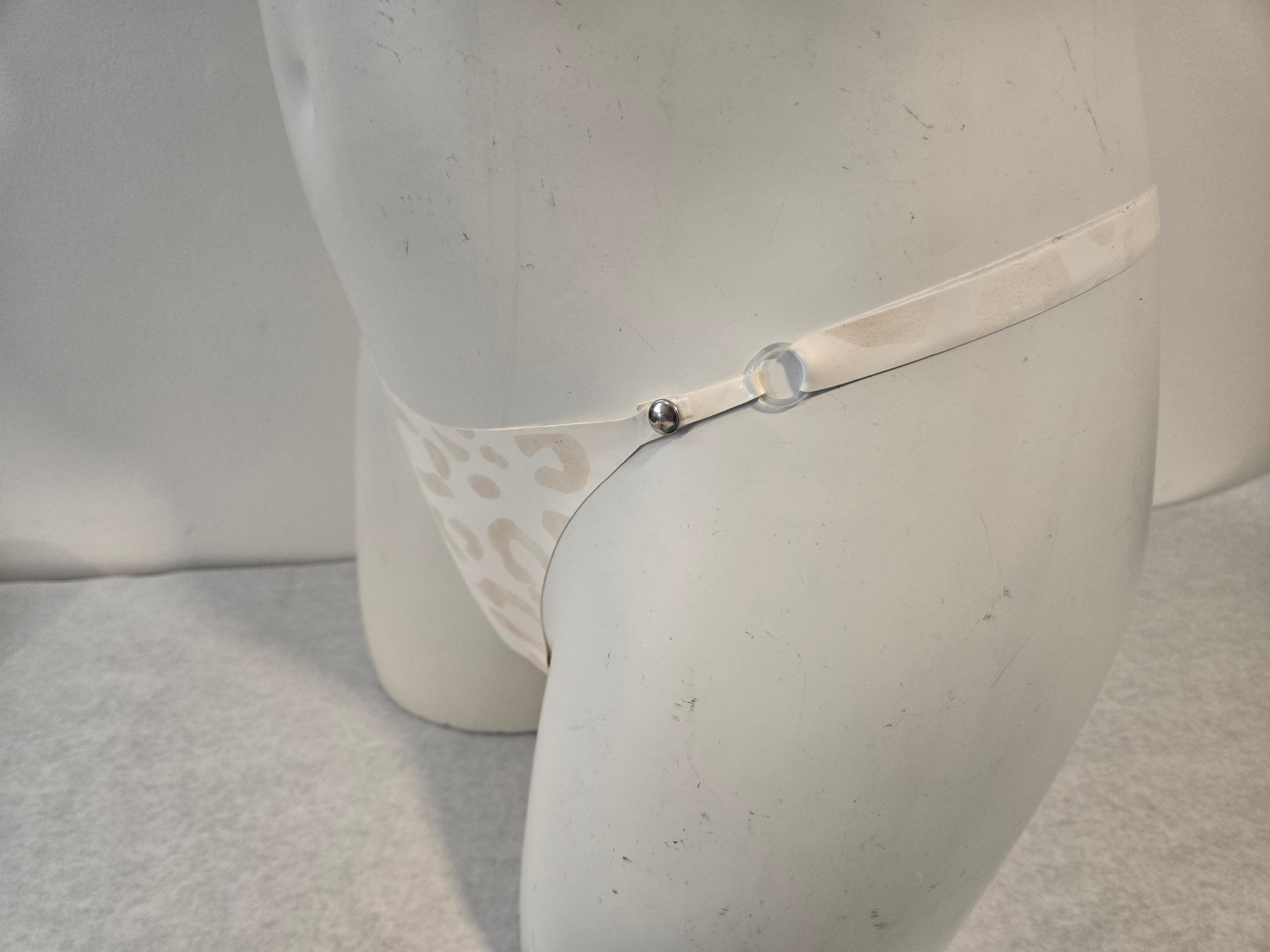 B-Leopard Thong