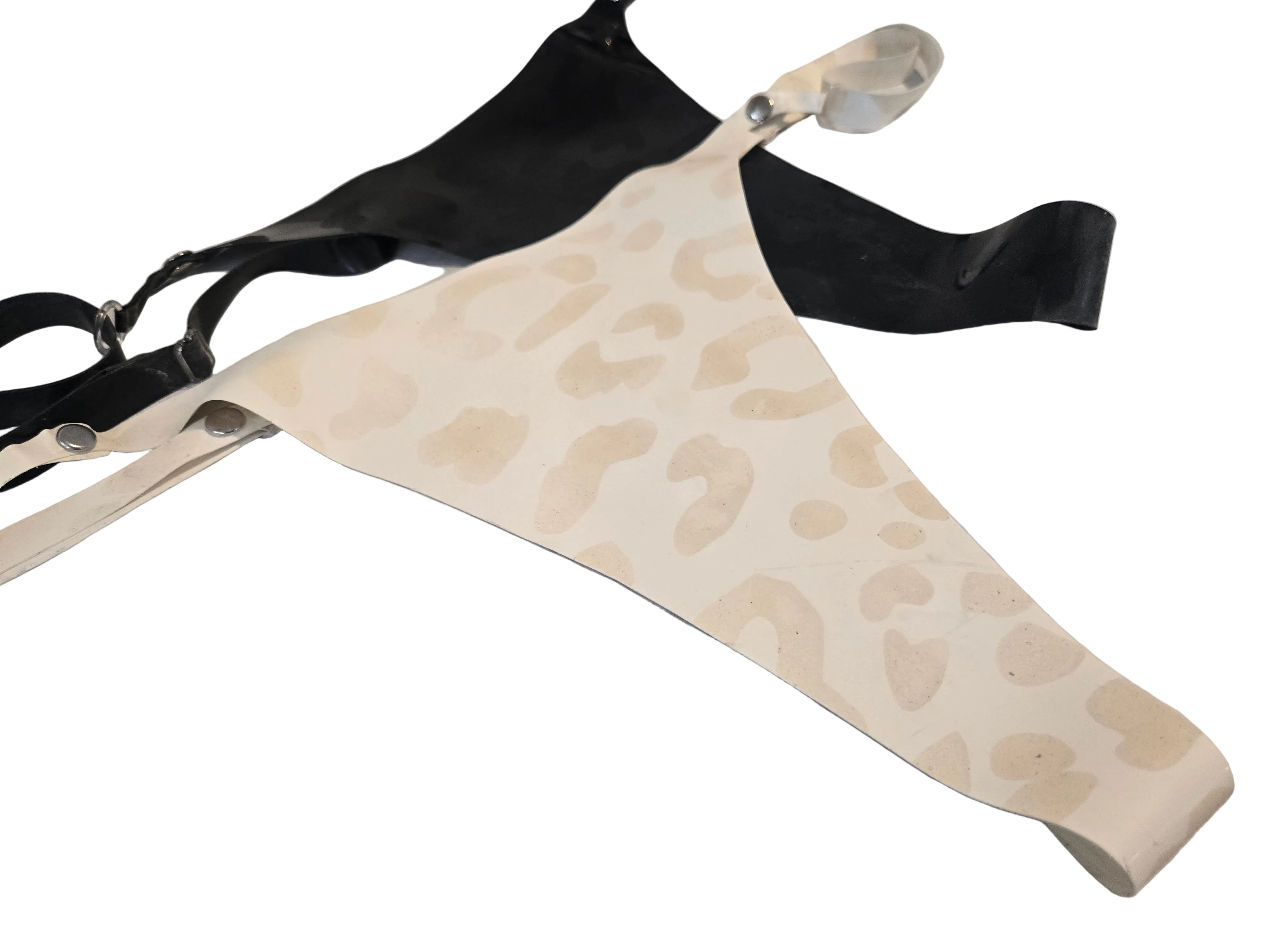 B-Leopard Thong