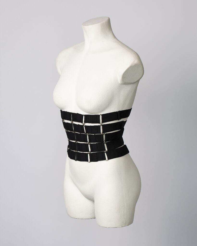 black-corset-waist-belt-handmade-accessories-harnesses-iona-smith-scott