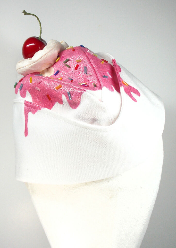 Ice cream sundae hat 1