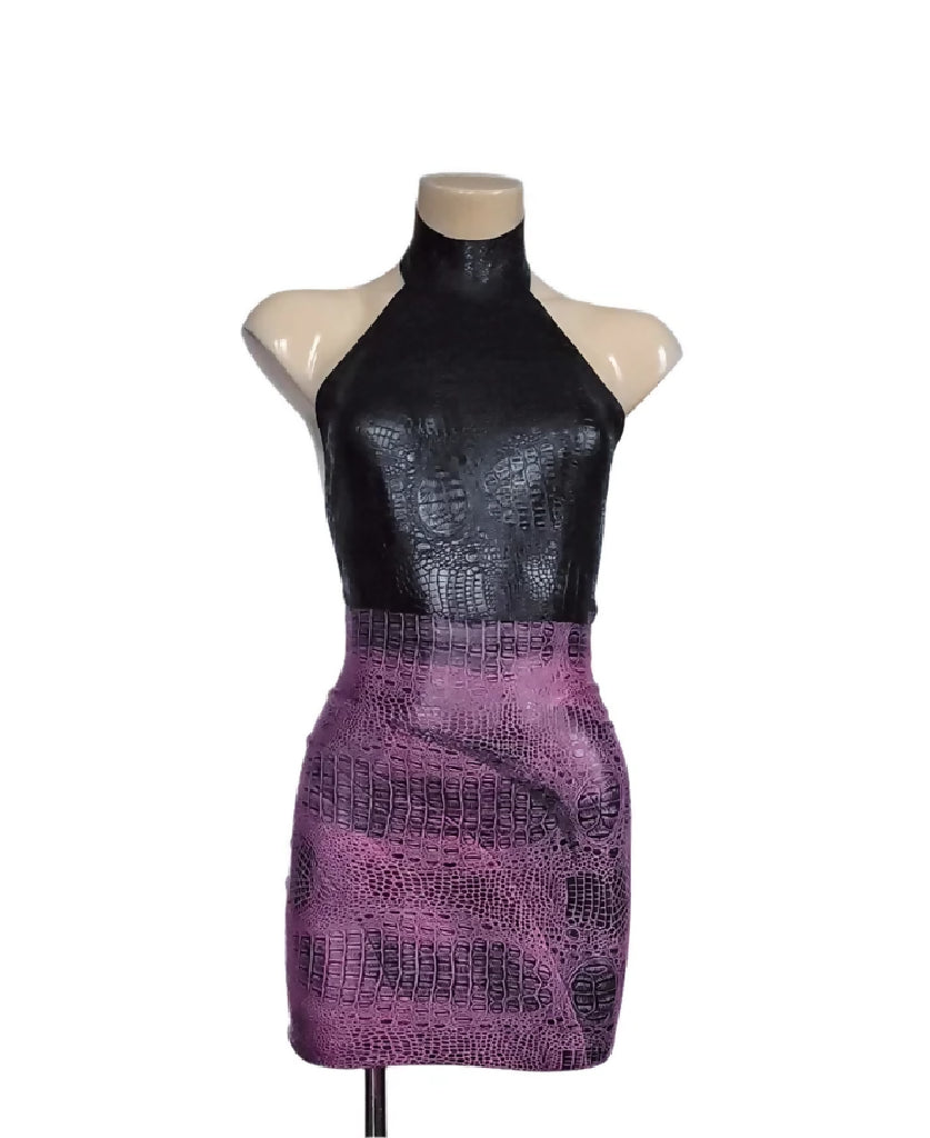 LinaCrocoLatexSkirt4