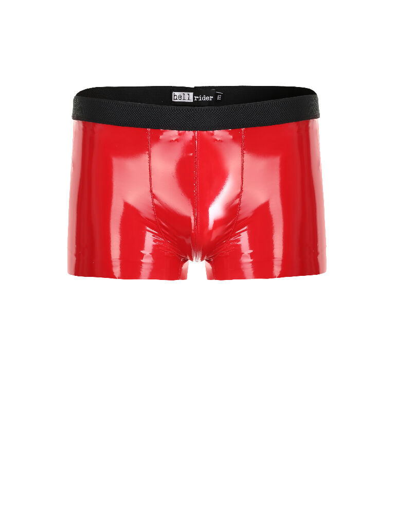 Boxer shorts made of lack RED