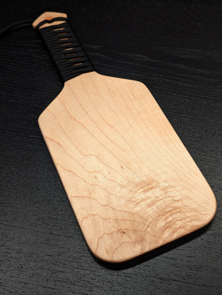 Studded Maple Spanking Paddle