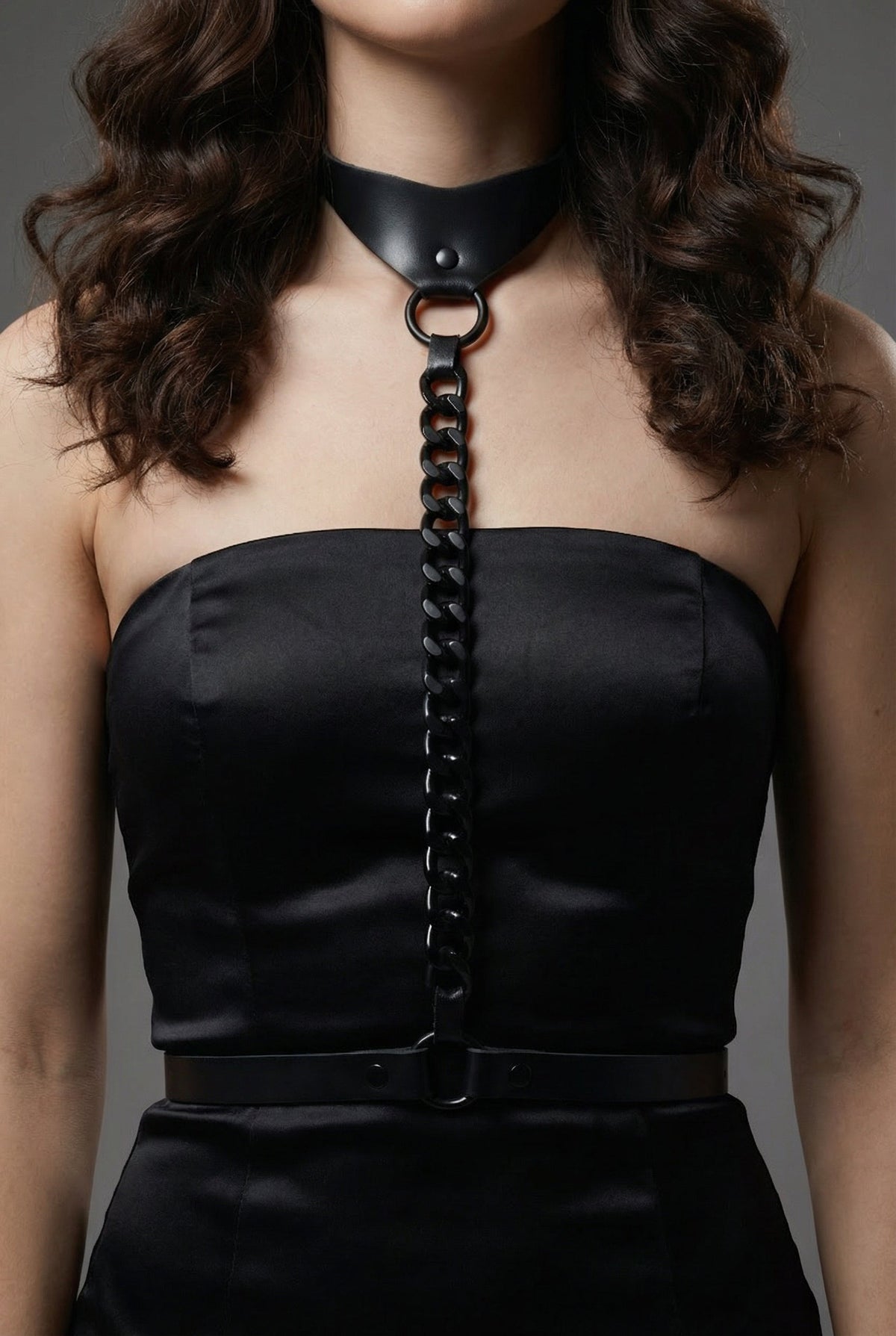Leather Harness for Women "KIM"