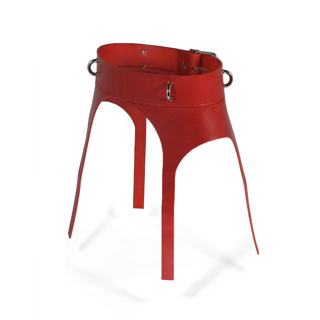 Leather Belt Suspenders