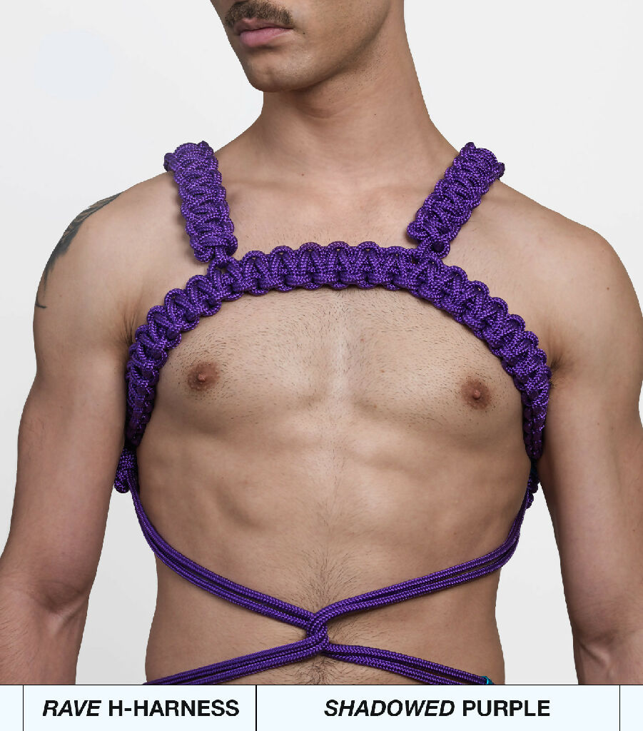 AINT-SAINT-SHOP-RAVE-PURPLE-HARNESS-FRONT