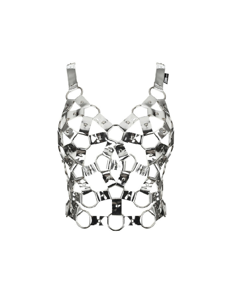 Harness made of ecoleather MIRROR