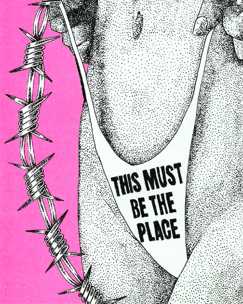 This Must Be The Place Risograph Print A3