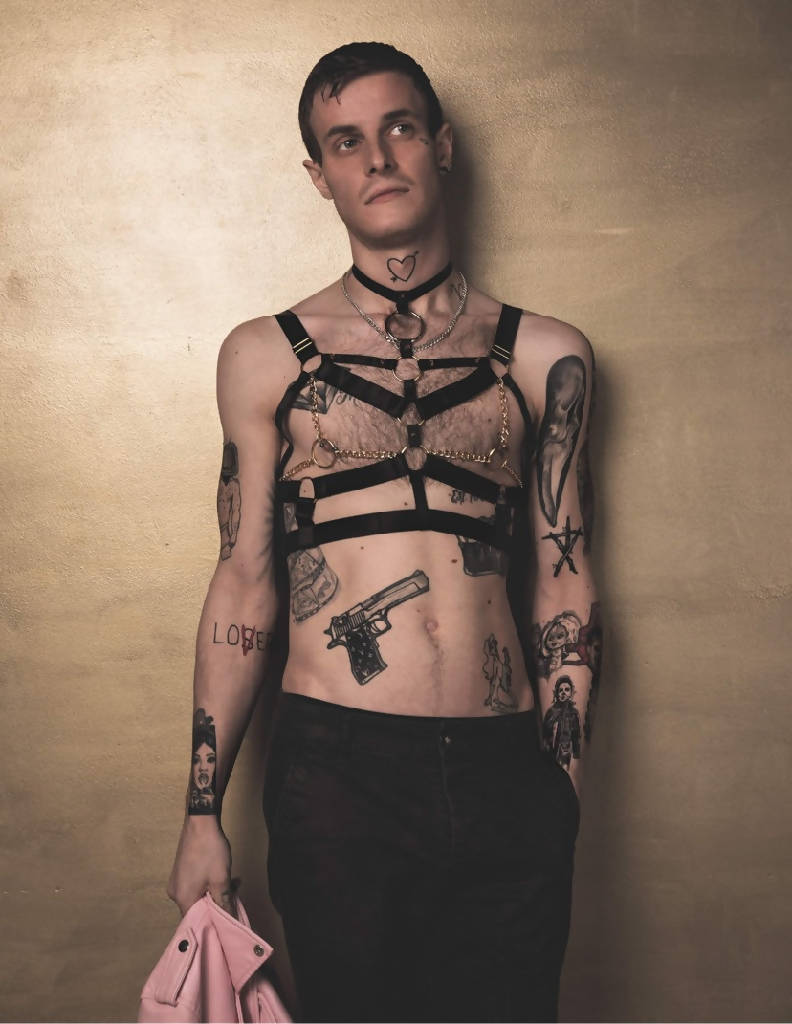 The chain chest harness