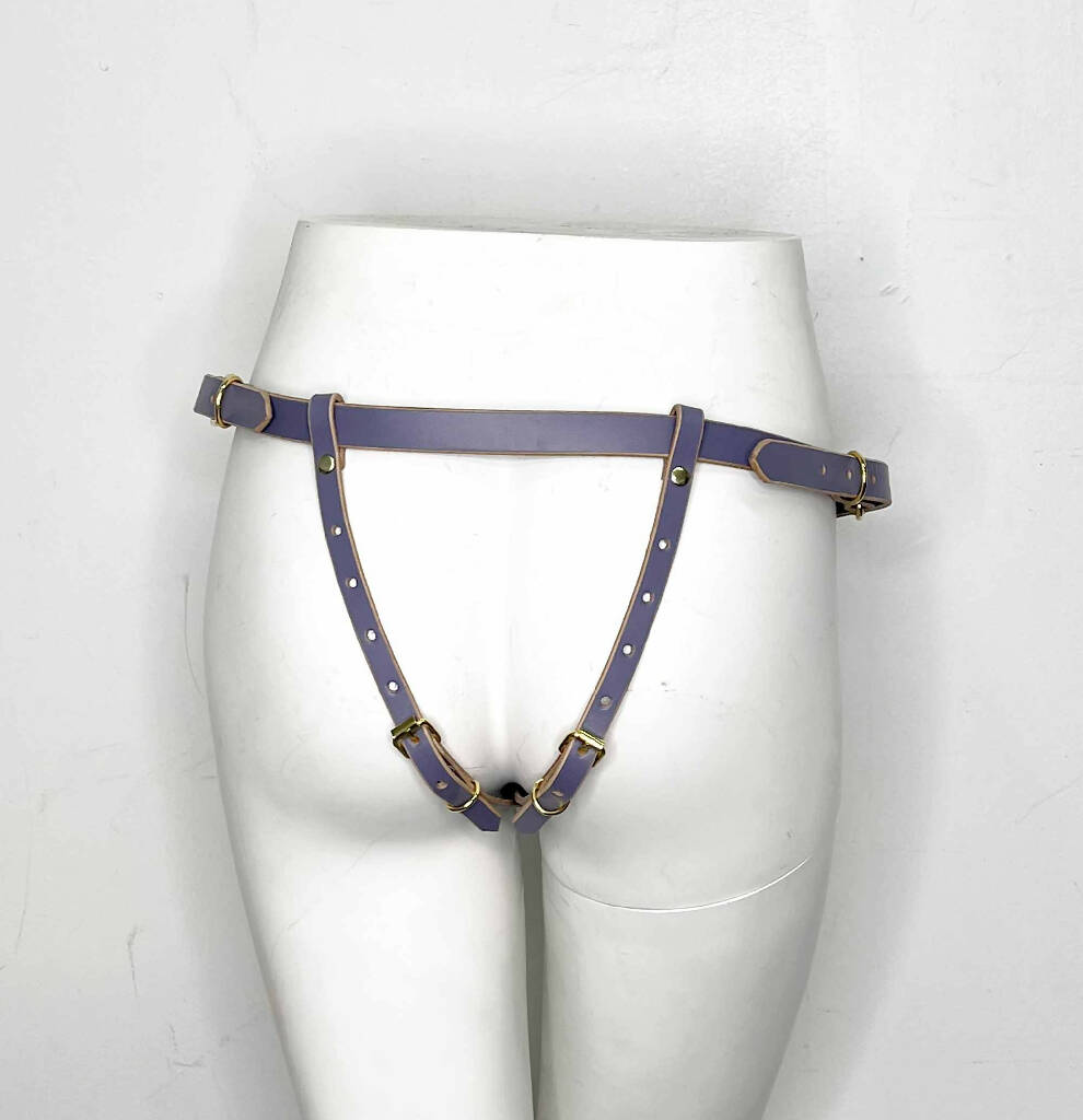 Seraphim Leather Strap On Harness