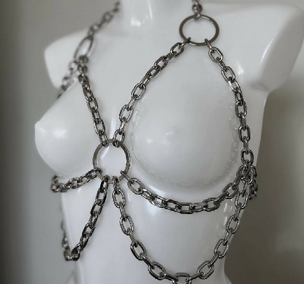 ROX STAR chain bra harness