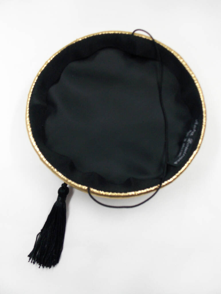 Gold fan mini hat 6