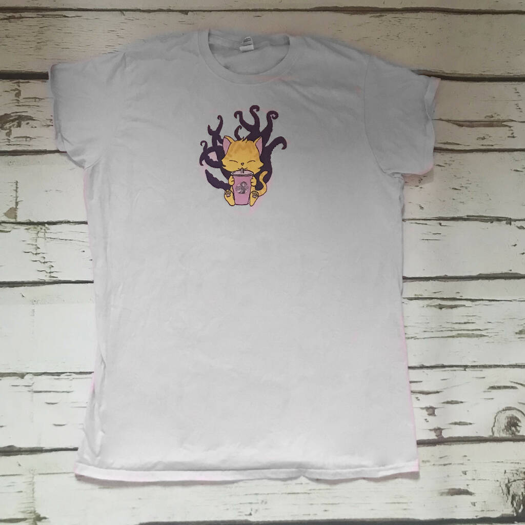 Cathulhu tentacle T-shirt