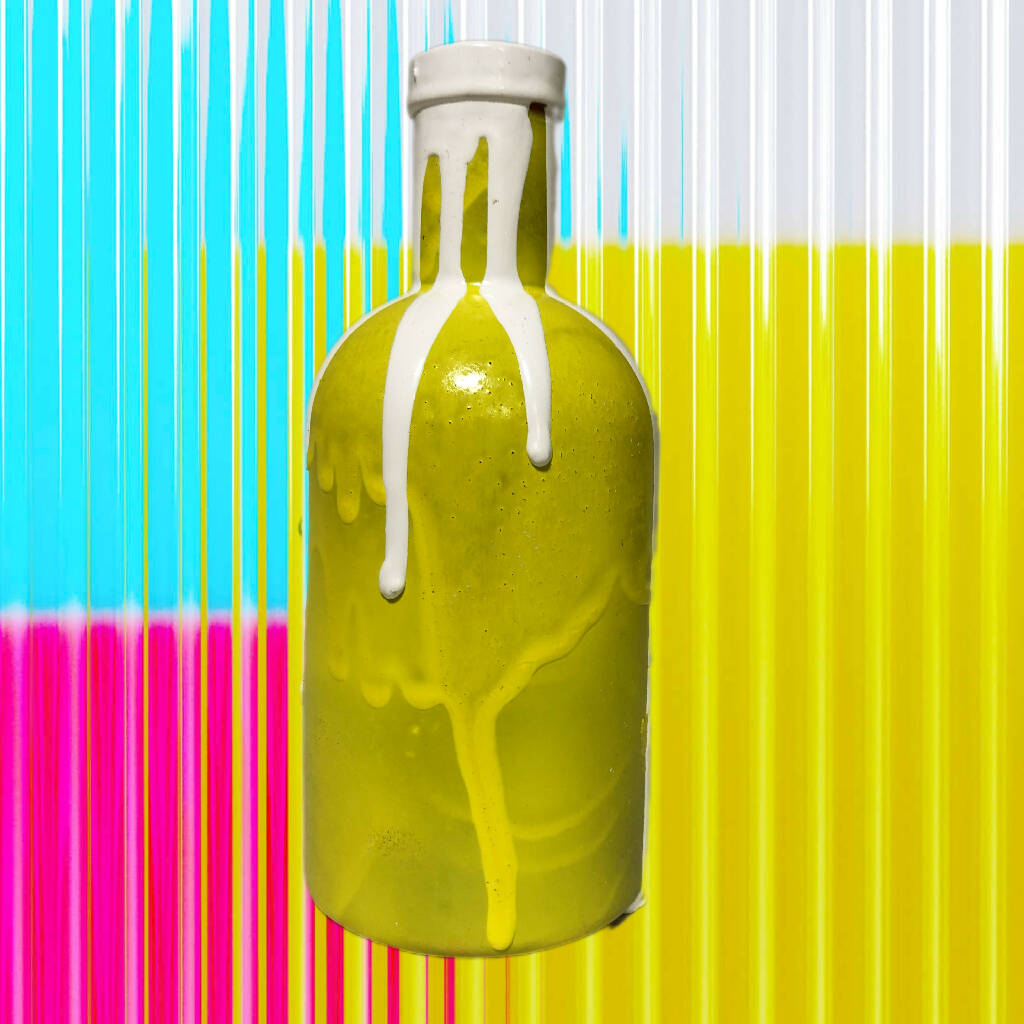 Kinky bud vase - Lime