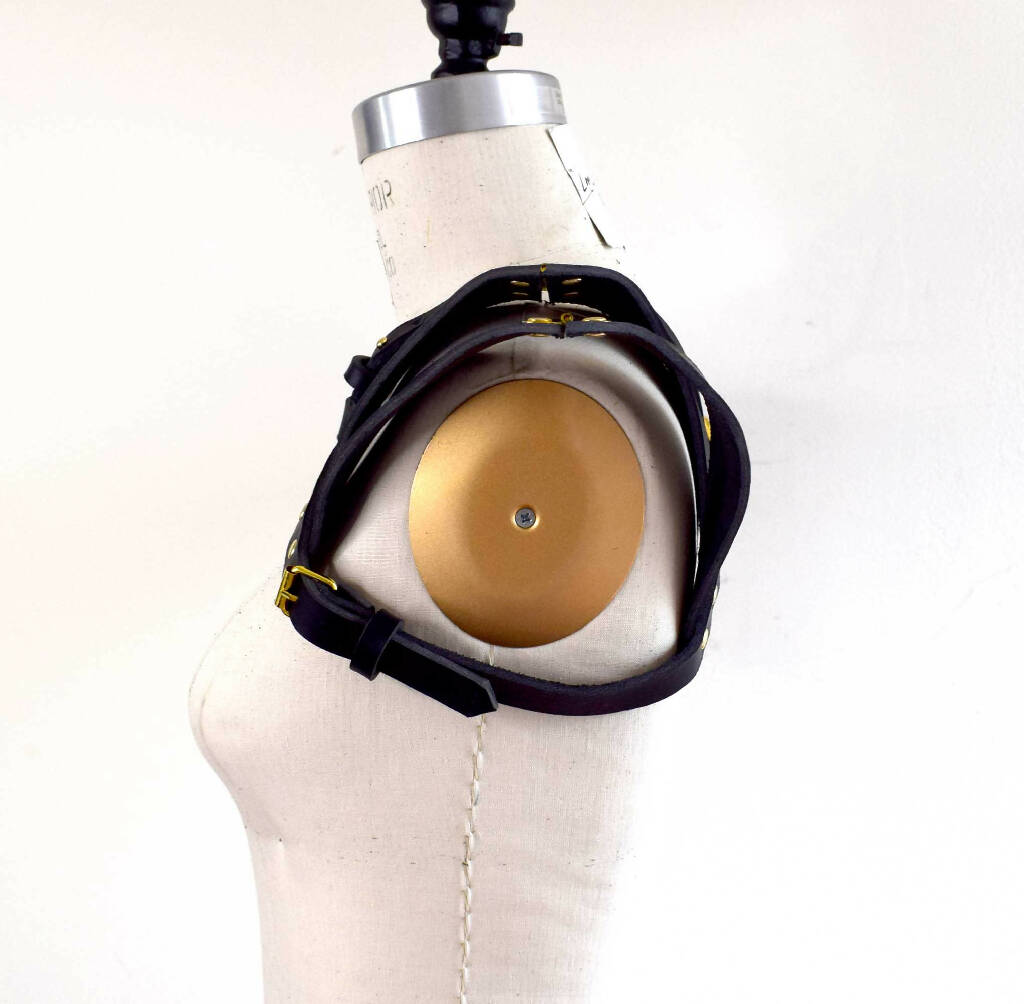 God Killer Leather Pauldron Shoulder Harness
