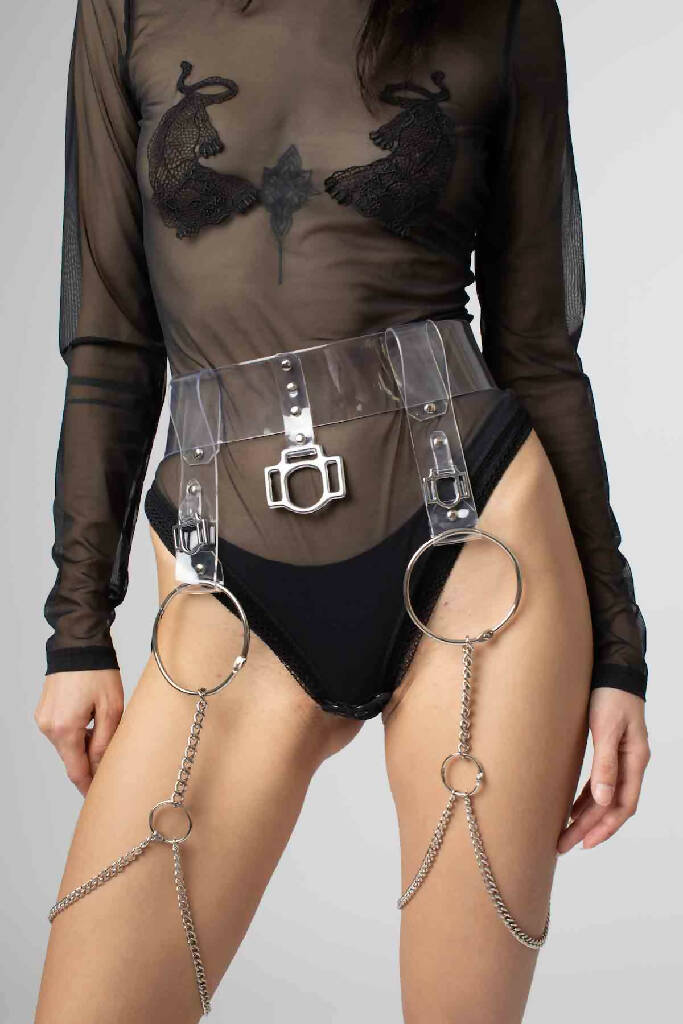 Crystaline leg harness