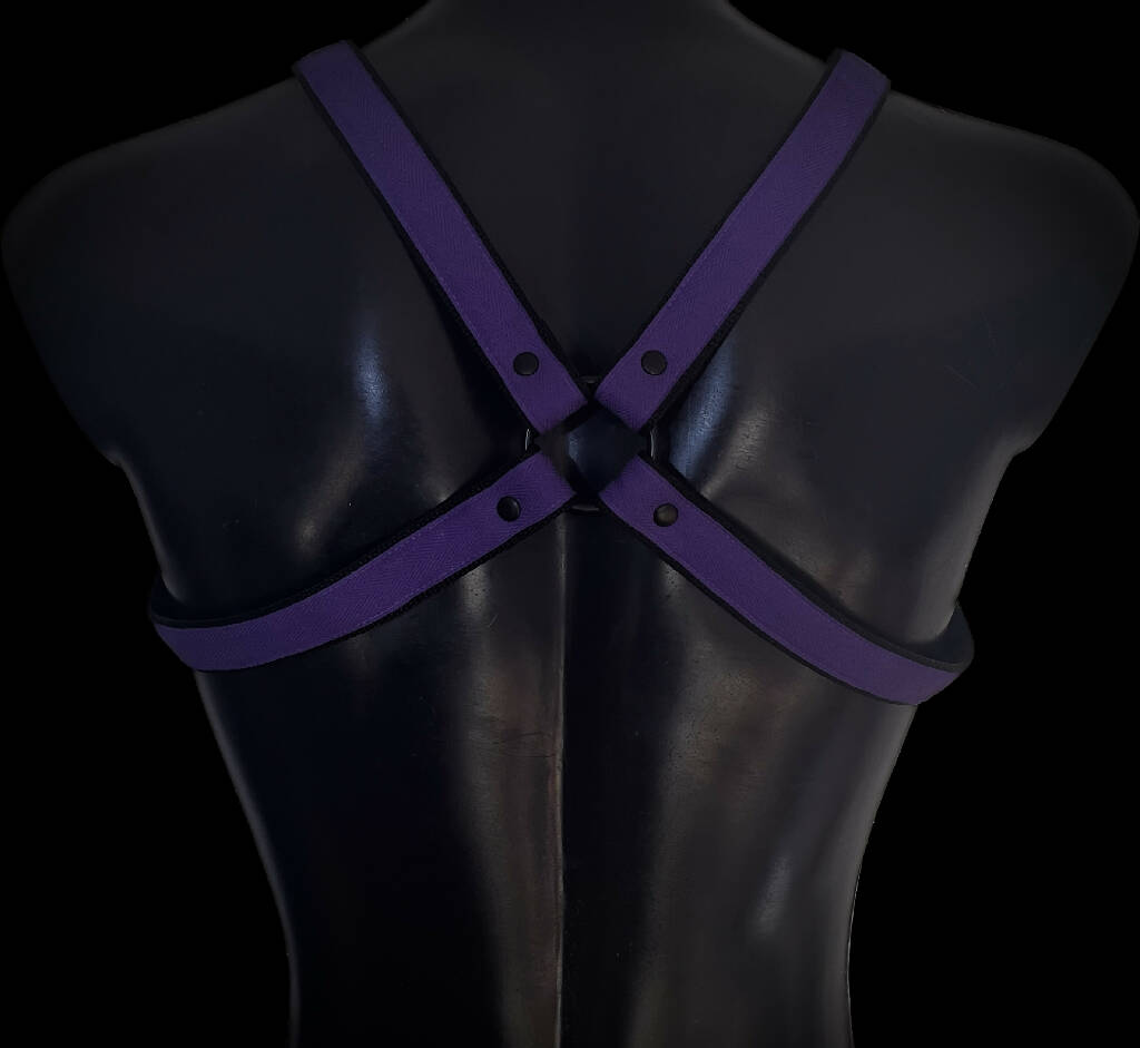 Chest harnesses (slim strap with lining)