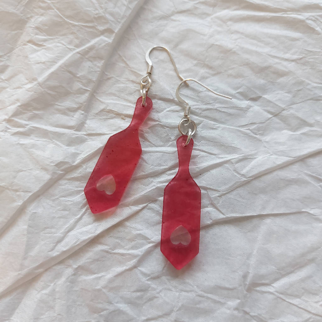 Mini Paddle Drop Earrings