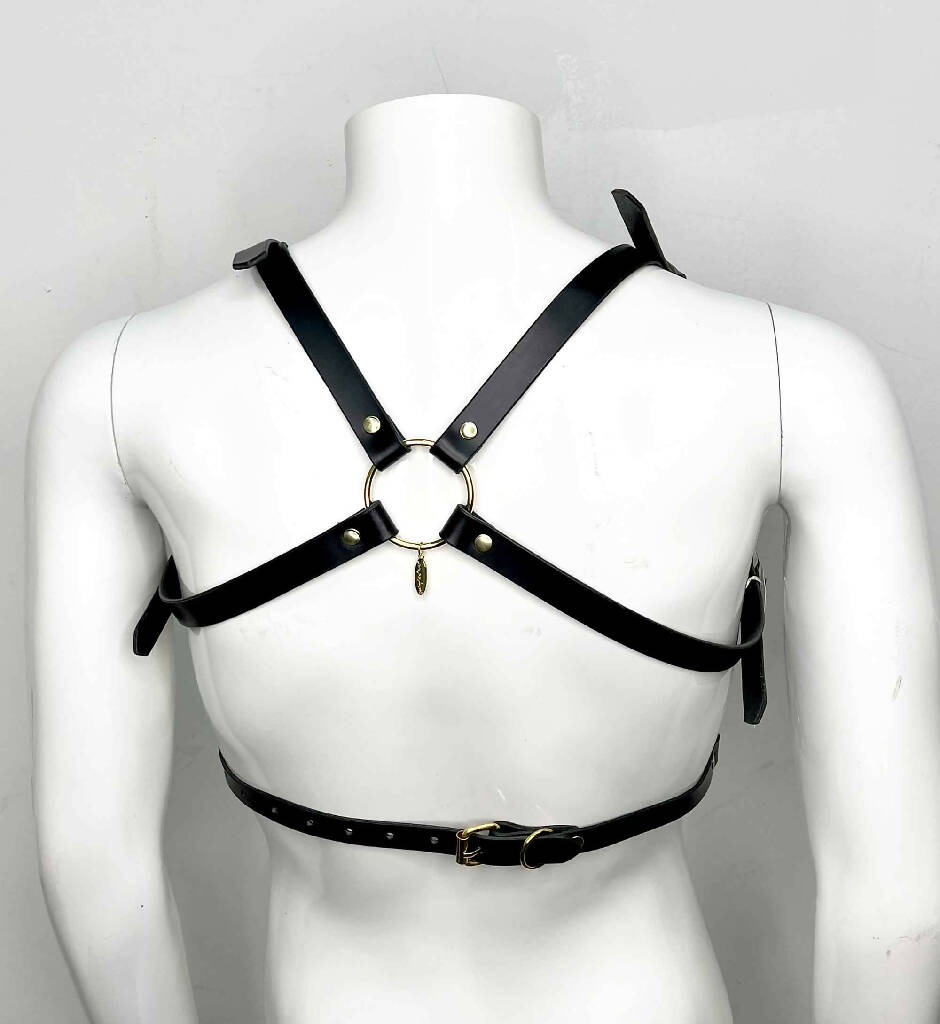 Seraphim Modular Leather Chest Harness