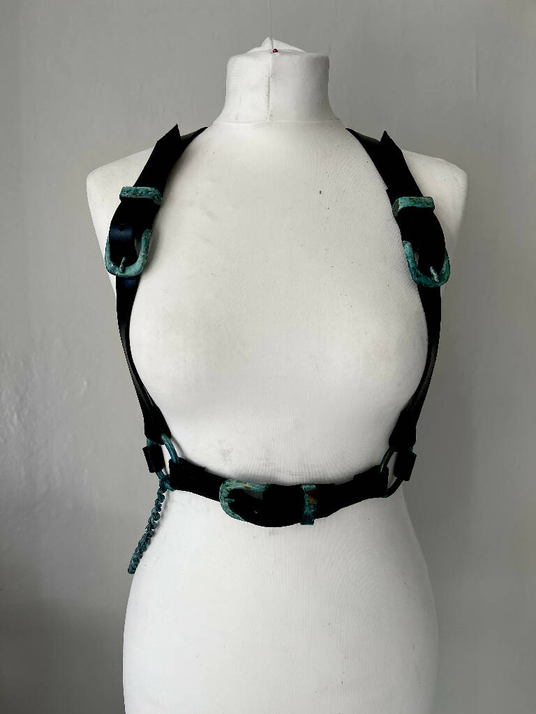 Nyx Leather belt harness