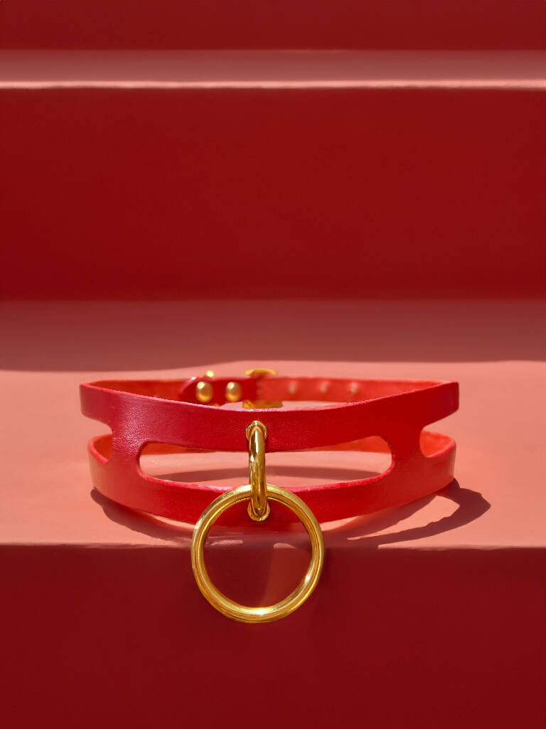 Leather Ana Choker