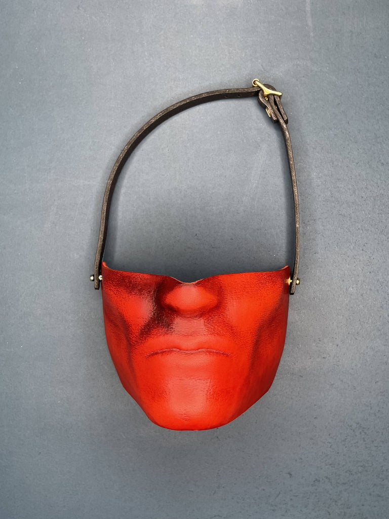 Demon Cheeks Pressed Leather Mask