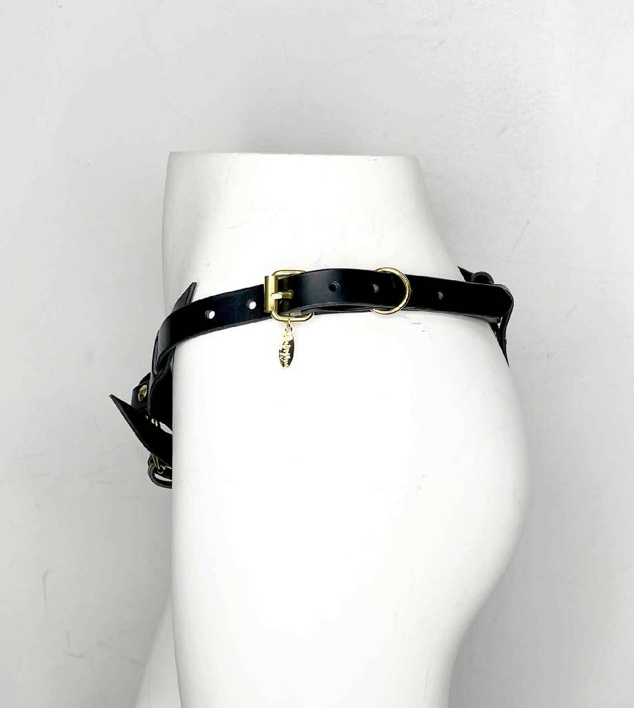 Seraphim Leather Strap On Harness