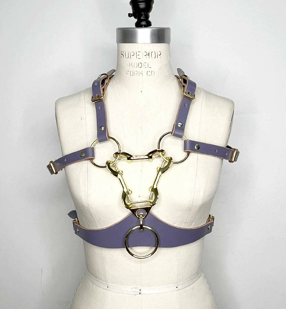 Seraphim Modular Leather Chest Harness