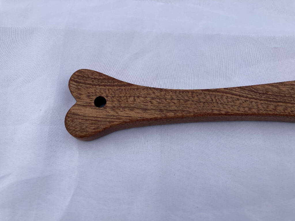 Wooden Spanking Paddle Sapele