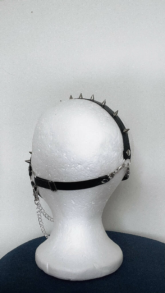 Ruby Faux Leather head harness