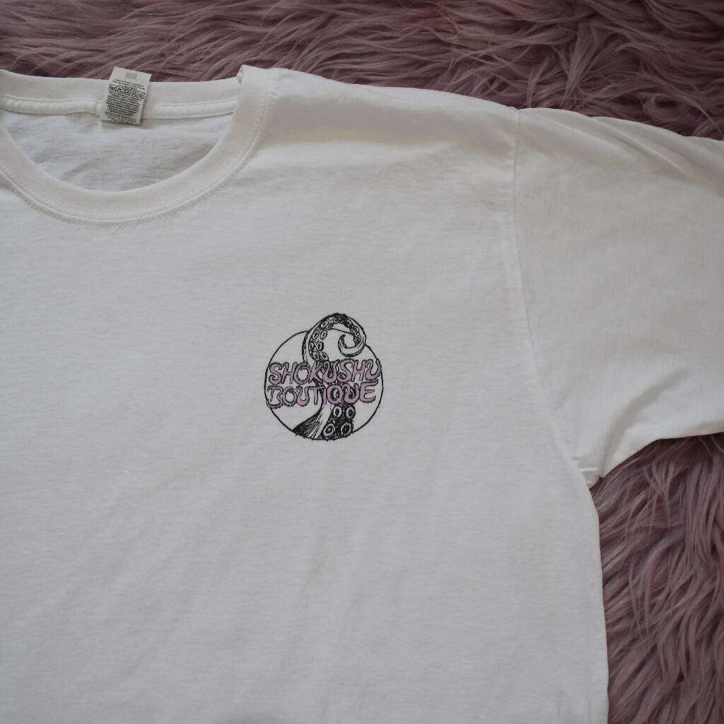 Mens Tentacle Logo T-shirt (White)