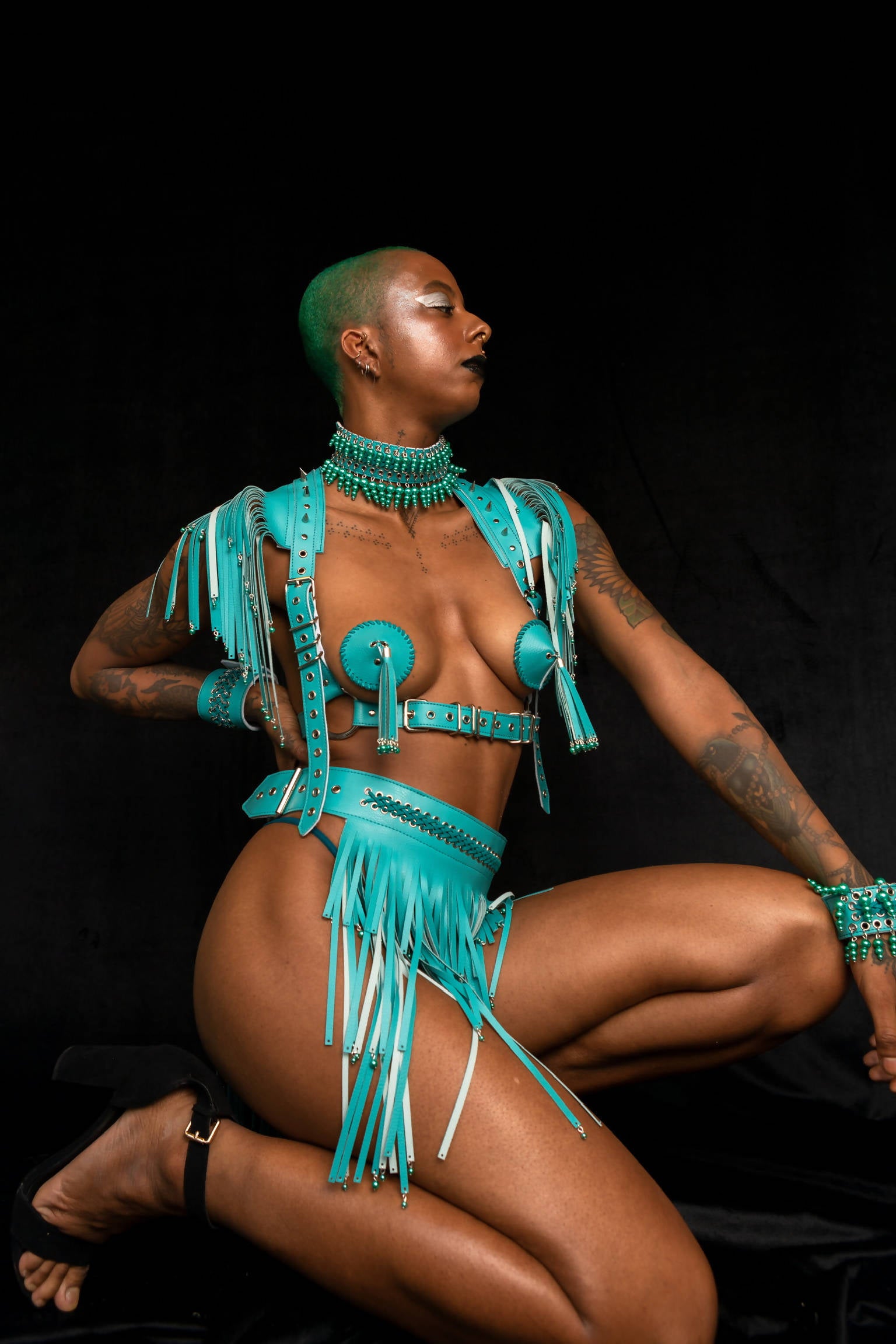 Ready To Ship - Tassel Shoulder Harness