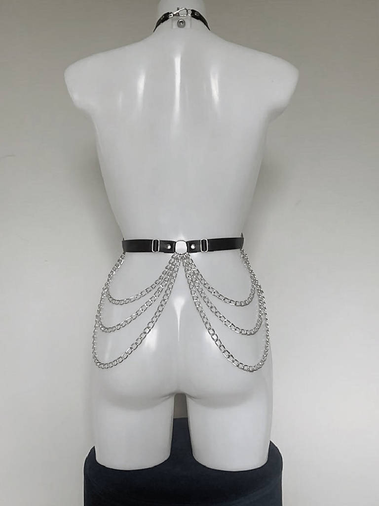 Tsuki Vegan Leather Belt Harness
