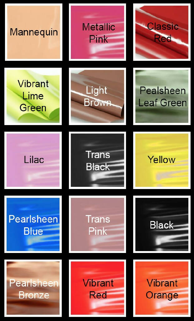 CORSETED LATEX BRIEFS ( PICK YOUR COLOUR )