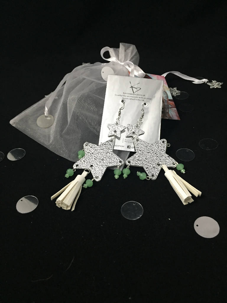 Double Star Earrings