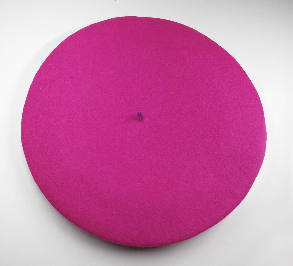 Large multi-colour pastel beret