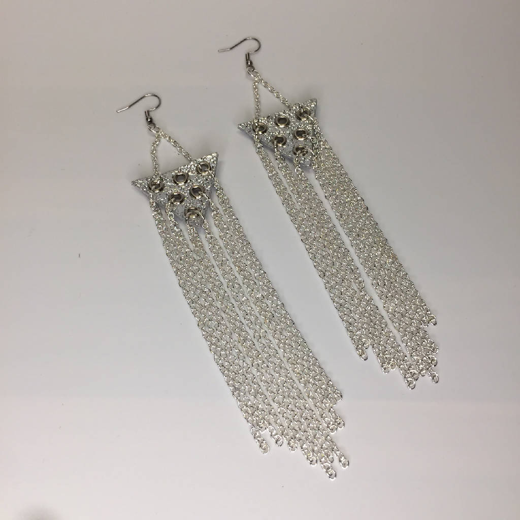 Chain Tassel Earrings