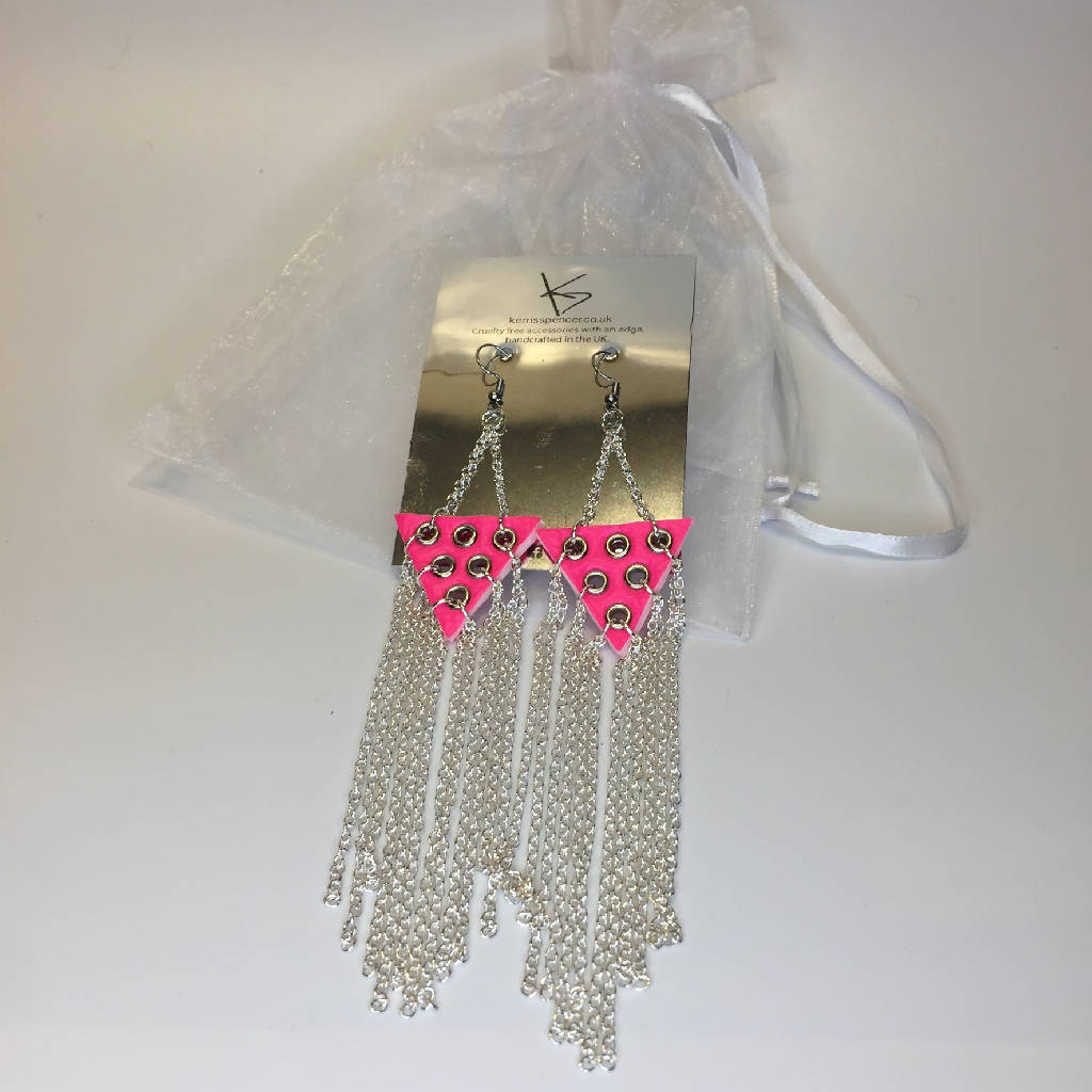 Chain Tassel Earrings