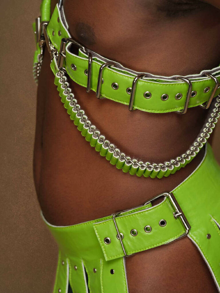 Men's Wide Metal Tip Kilt