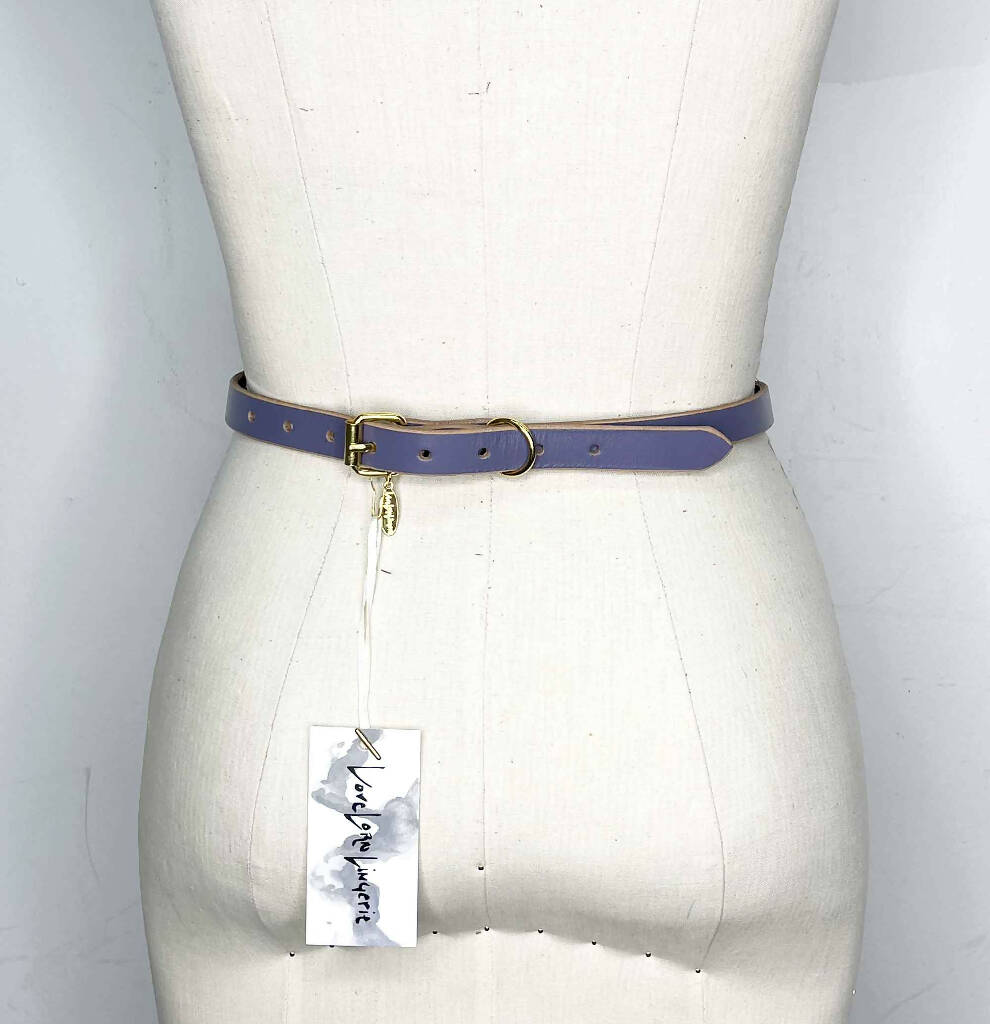 Seraphim Winged Leather Belt