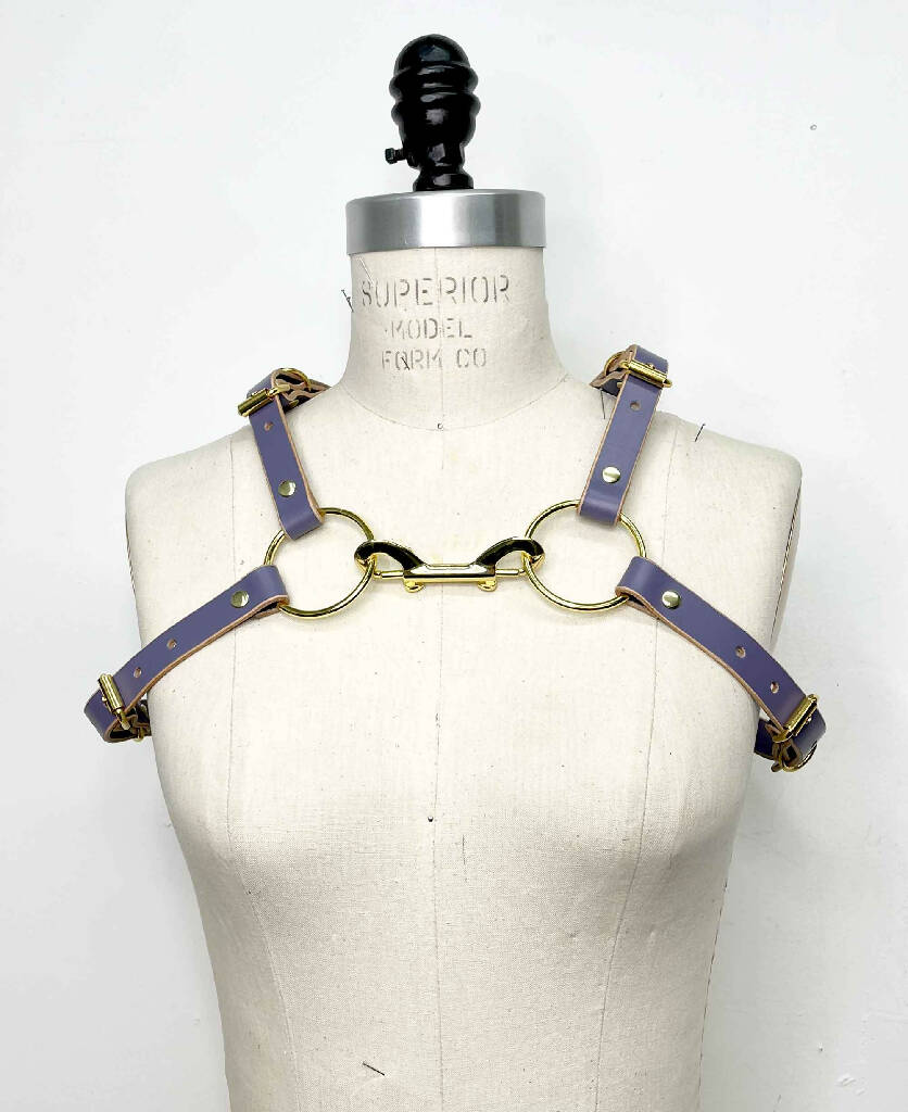 Seraphim Modular Leather Chest Harness